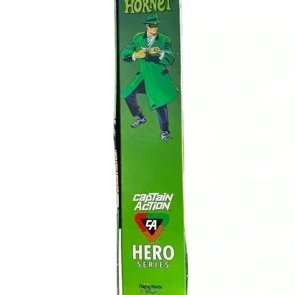 1998 CAPTAIN ACTION AS THE GREEN HORNET Playing Mantis KB TOYS EXCLUSIVE NIB - Picture 4 of 7